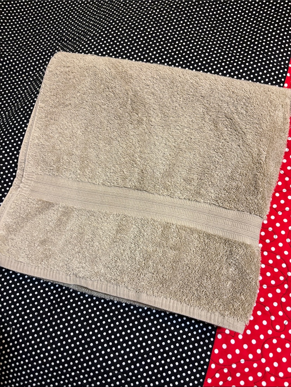 Lauren RalphClassic Beige Bath Towel - Soft & Absorbent